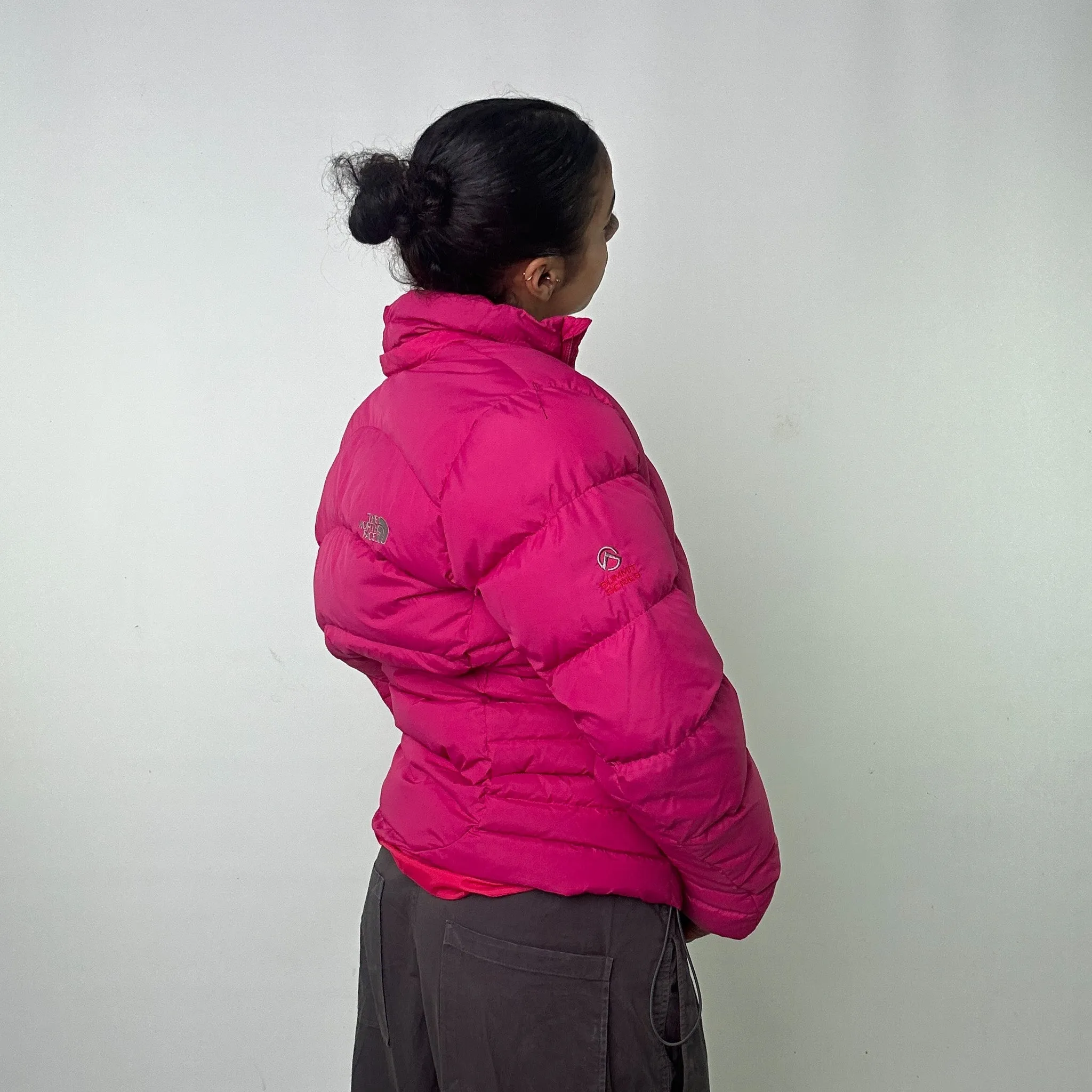 Pink 90s The North Face 800 Summit Series Puffer Jacket Coat (L)