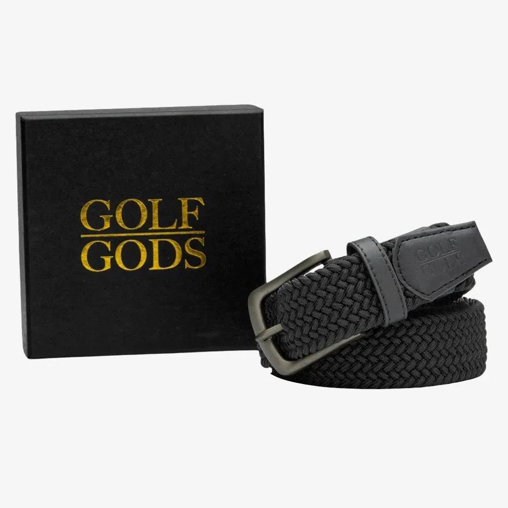 Players Woven Belt in Charcoal