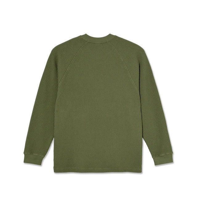 Polar Dan L/S Tee - Army Green