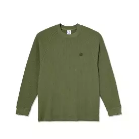 Polar Dan L/S Tee - Army Green