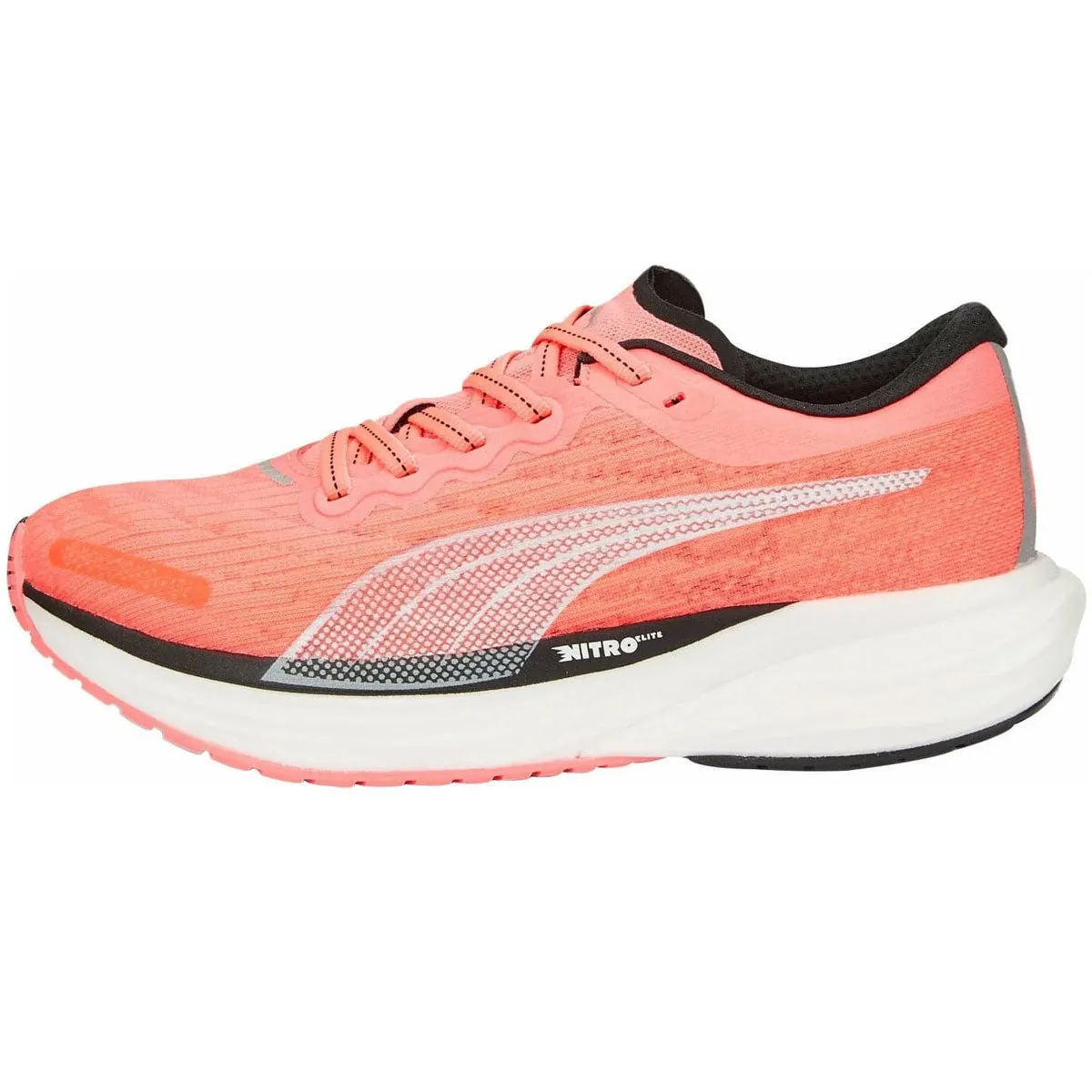 Puma Deviate Nitro 2 Running Shoes - Womens - Sunset Glow/Puma Black