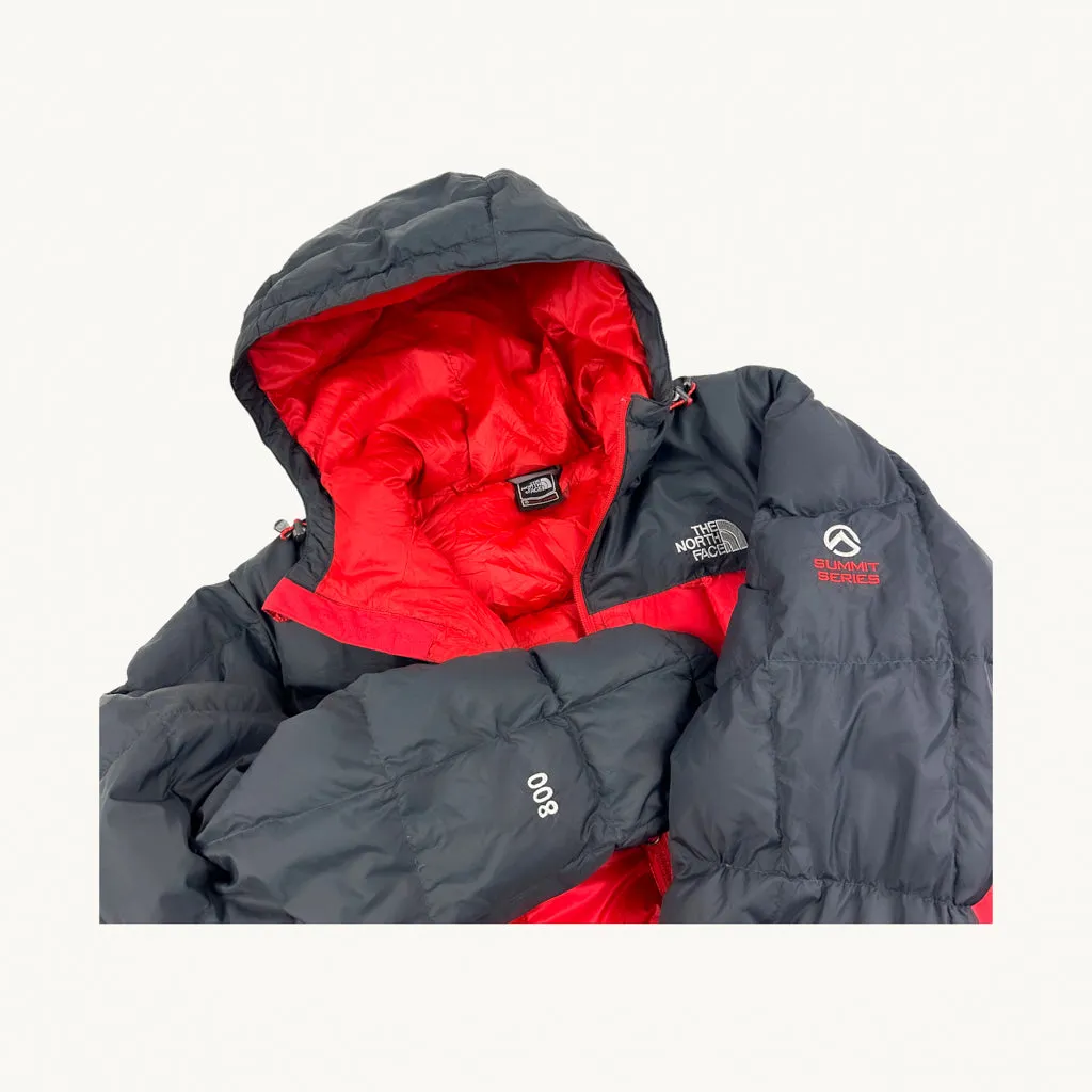 Red 90s The North Face Puffer 800 Summit Series Pertex Quantum Jacket Coat (L)