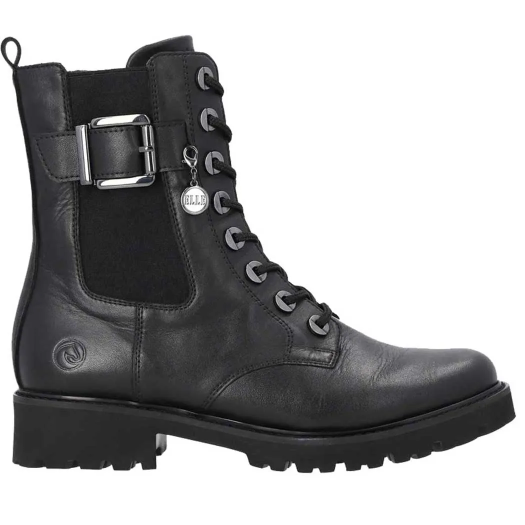 Remonte by Rieker D8668 Combat Boots Black (Women's)