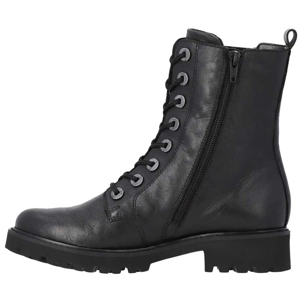 Remonte by Rieker D8668 Combat Boots Black (Women's)