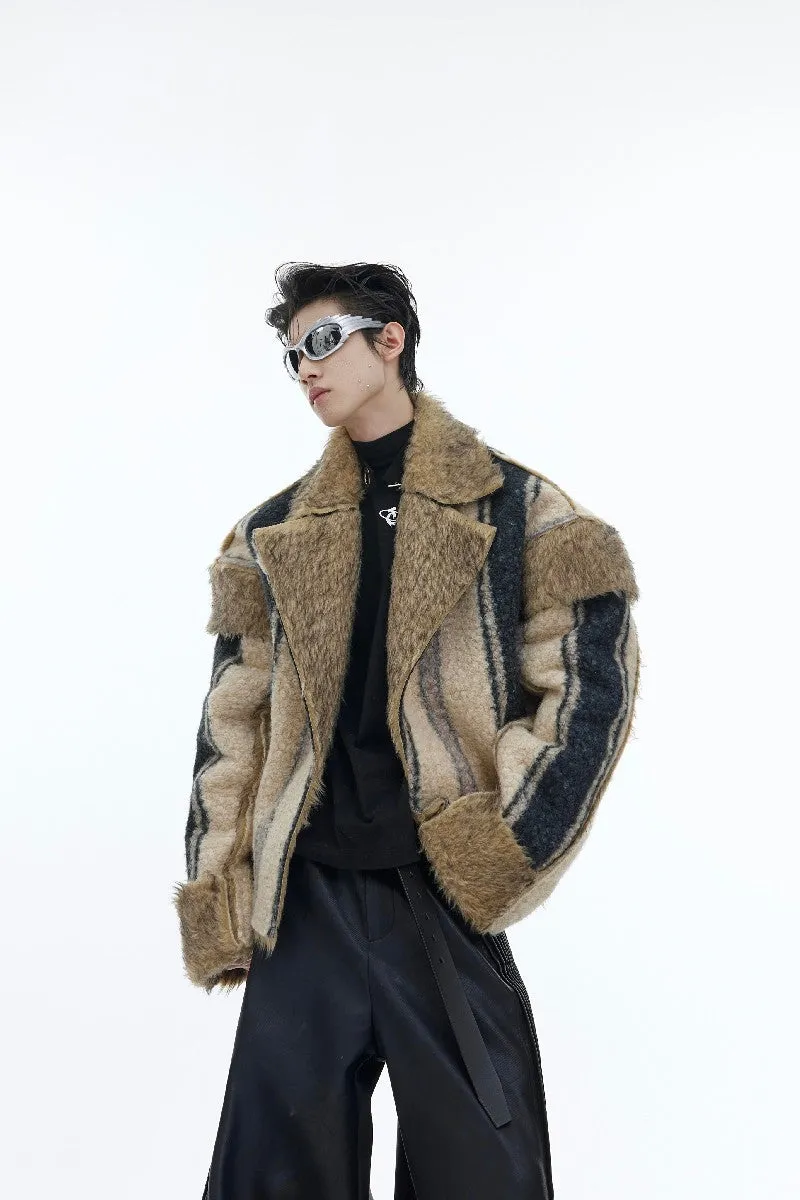 Reversible Fur Coat Jacket