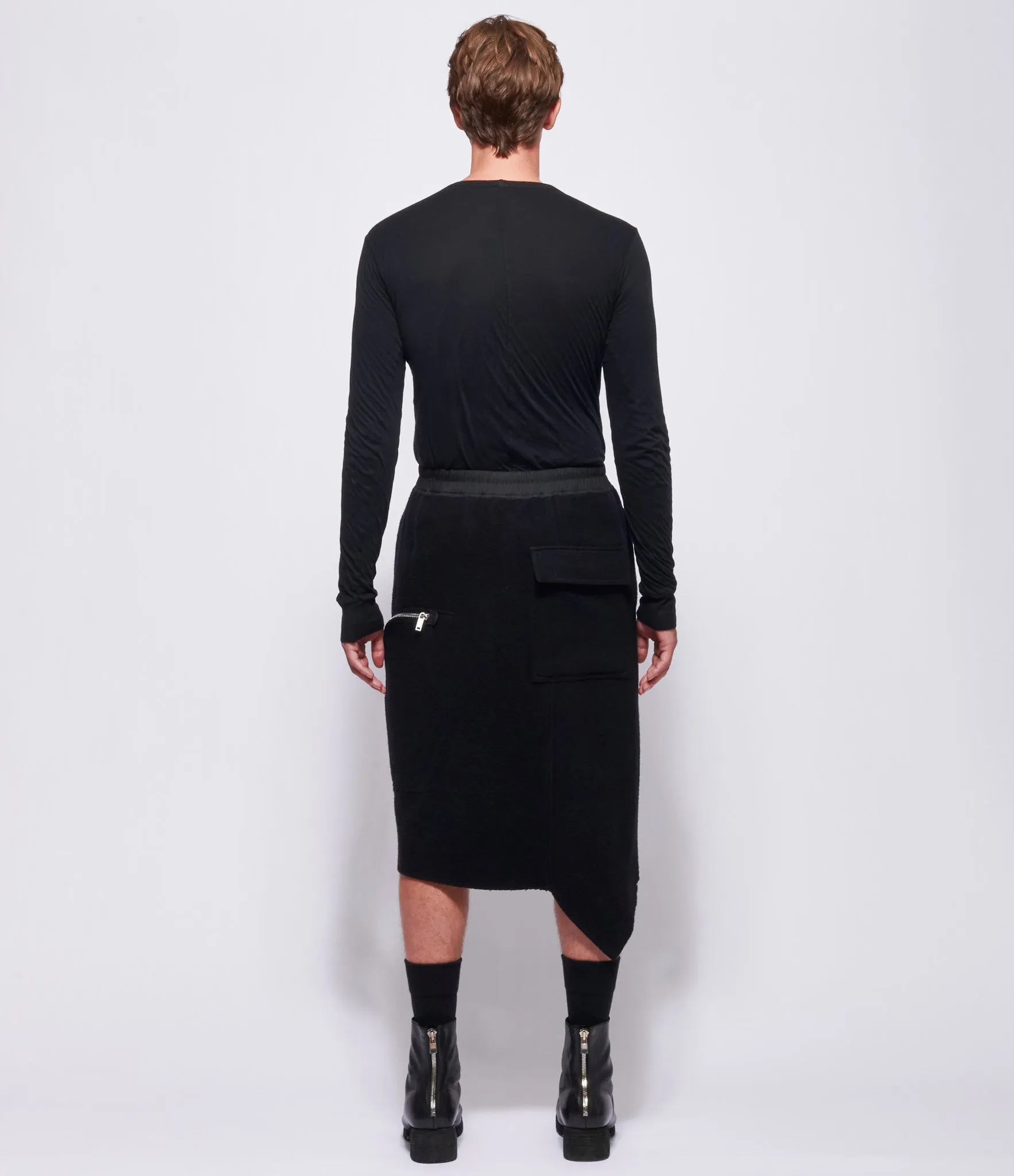 Rick Owens Mens Dracca Skirt