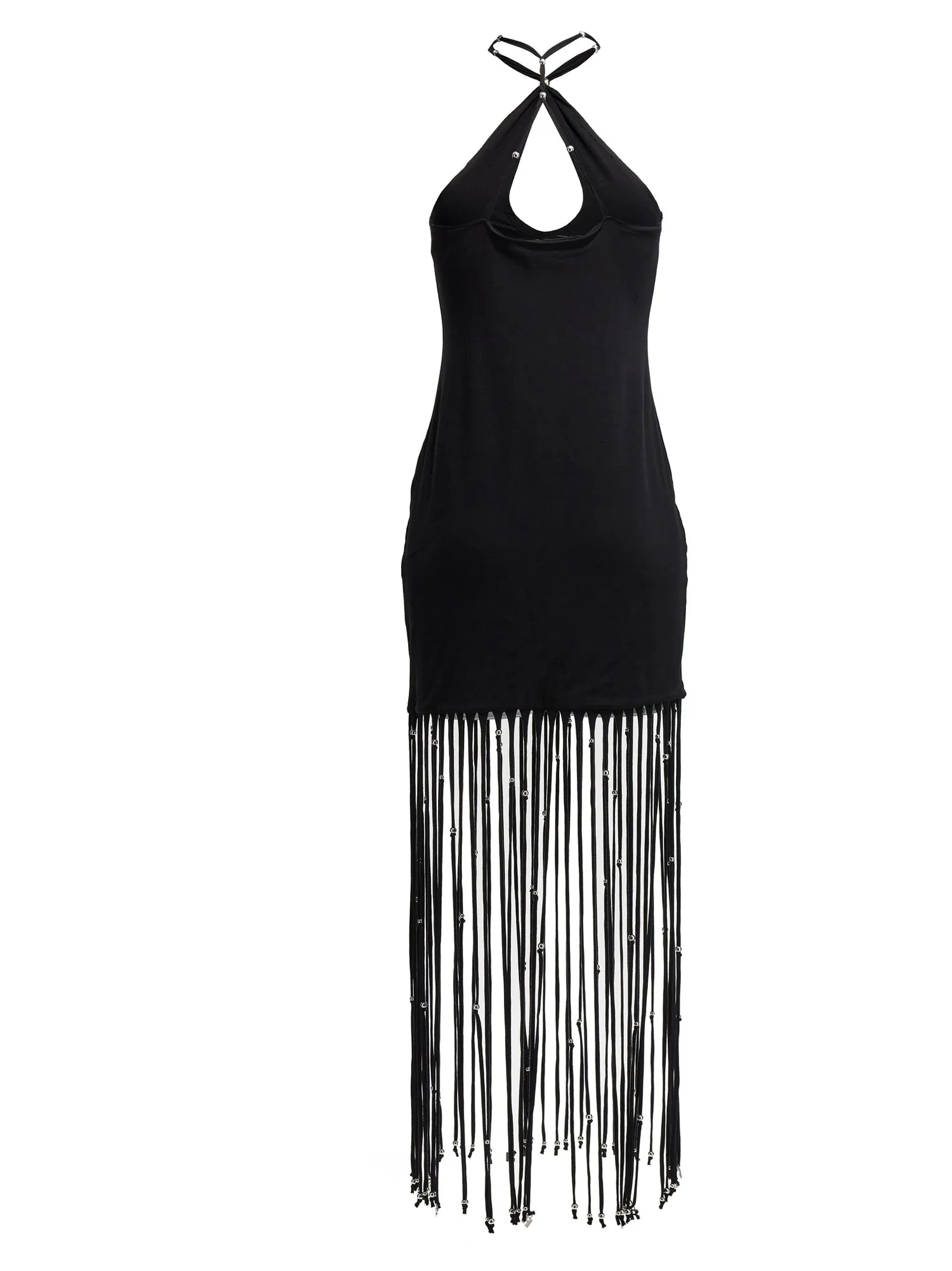 Rotate Birger Christensen    Rotate Birger Christensen Sunday Capsule Bead Fringed Dress