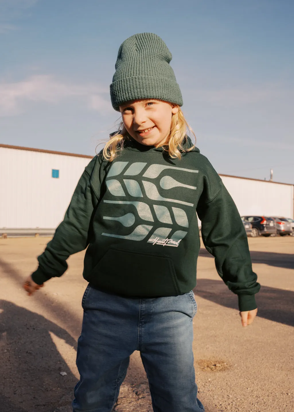 Signature Grain Sweater | Boreal | Kids