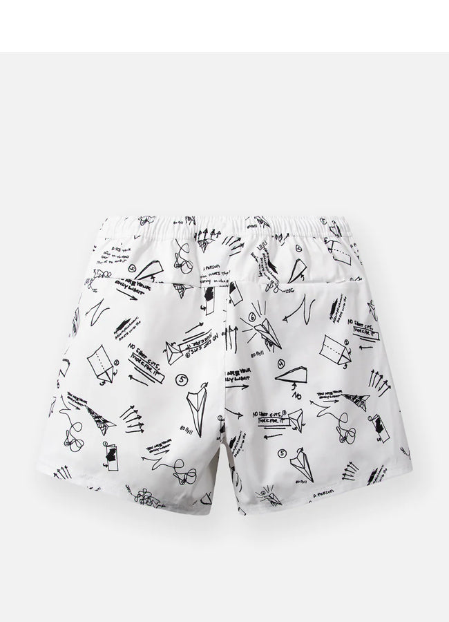 Sketch Print Swim Shorts 700014