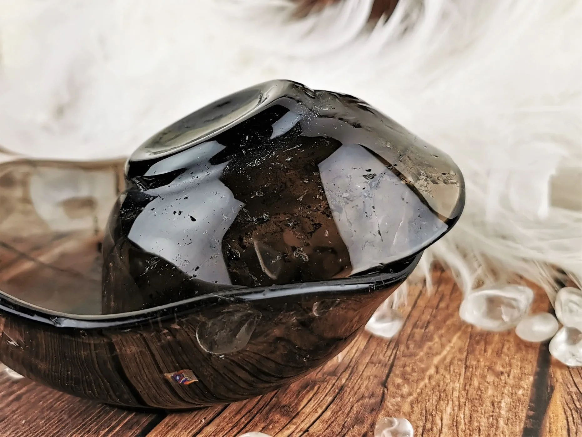 Smoky Quartz Crystal Bowls