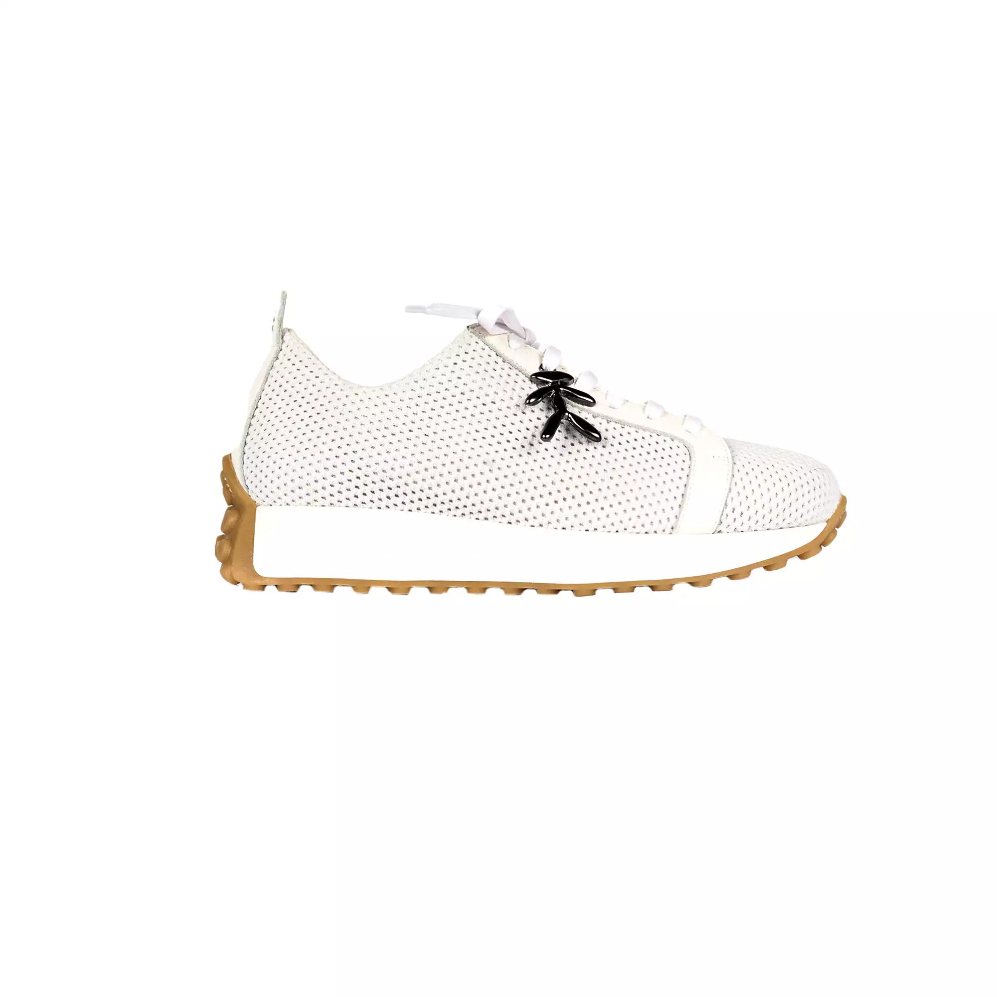 Sneaker Rete Stretch White