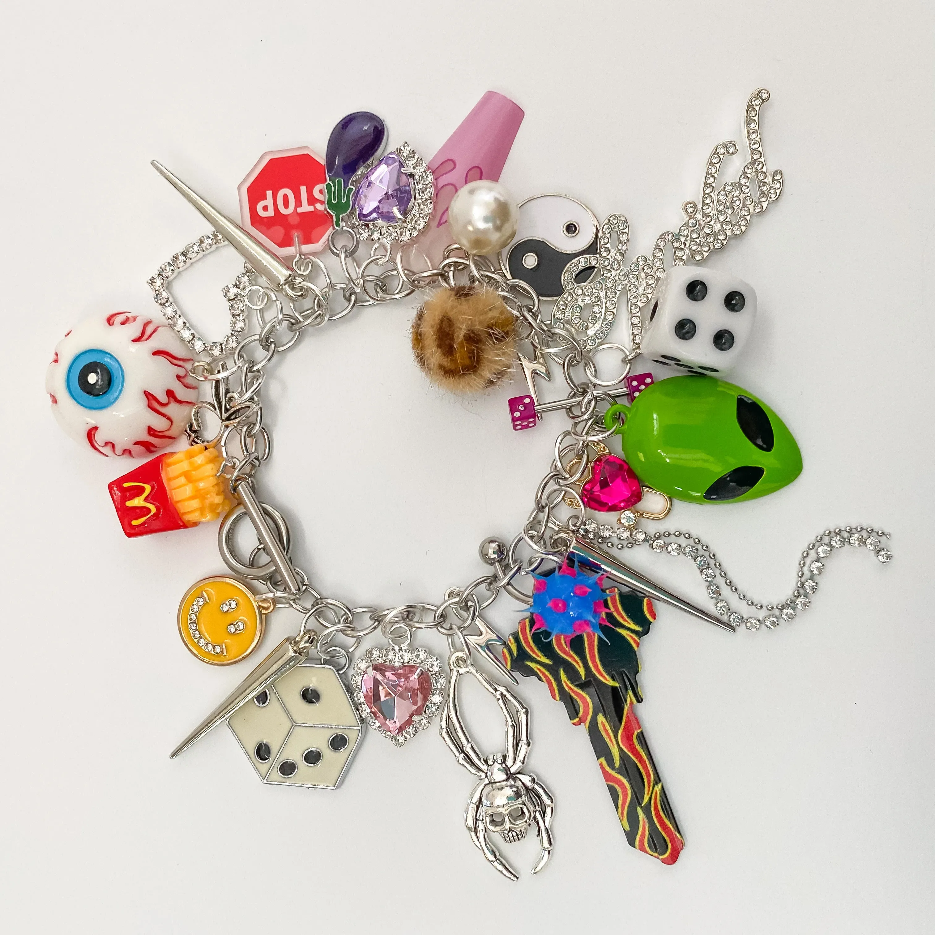 Spoiled Hottie Charm Bracelet