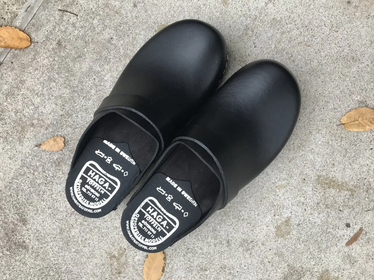 Swedish Clogs - Black 