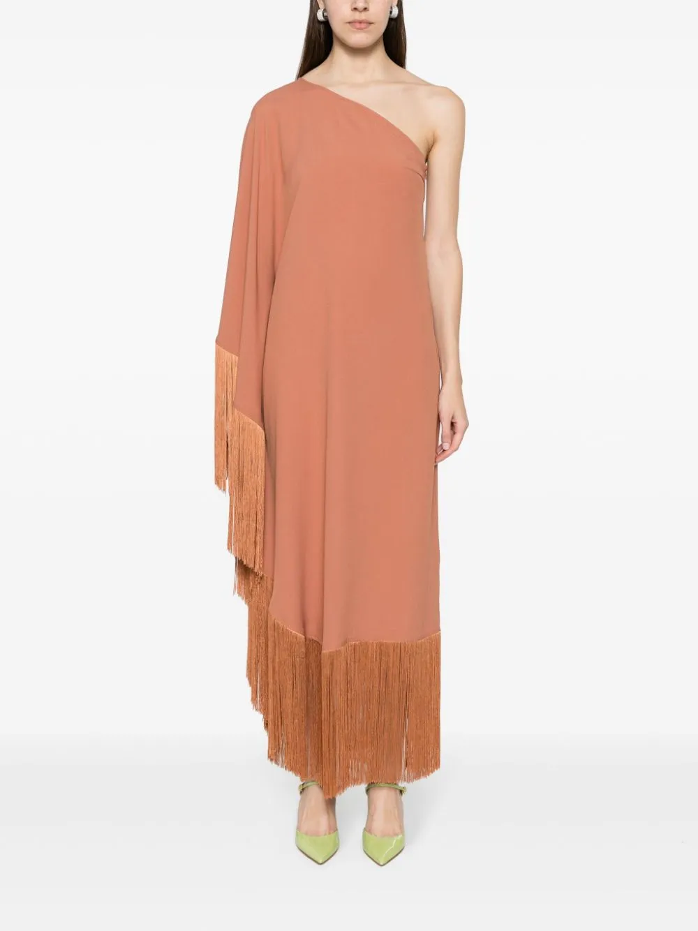 Taller Marmo Main    Taller Marmo Main Spritz Fringed Long Dress