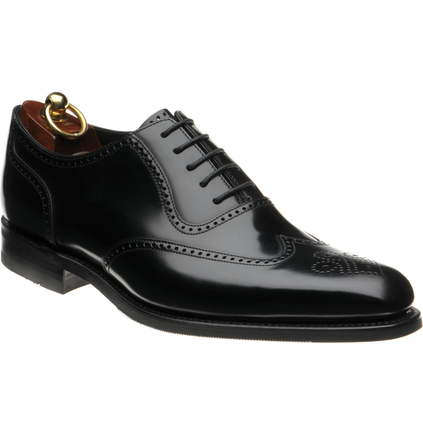 Tay rubber-soled brogues