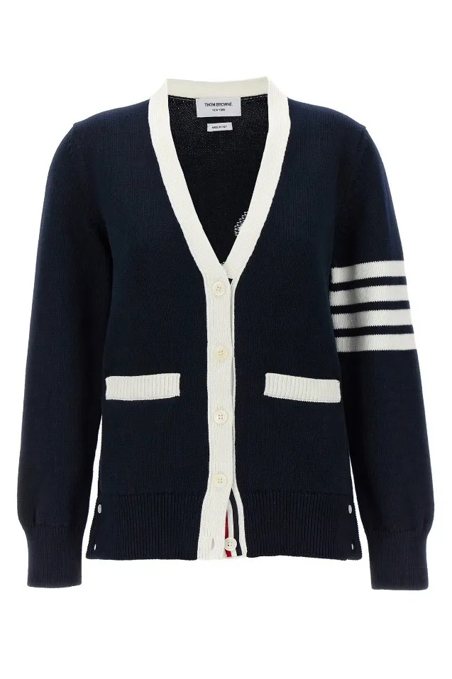 THOM BROWNE  |Logo Cardigans