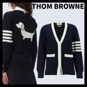 THOM BROWNE  |Logo Cardigans