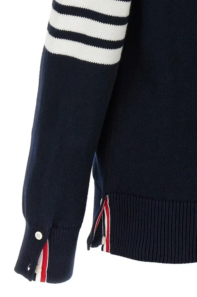 THOM BROWNE  |Logo Cardigans