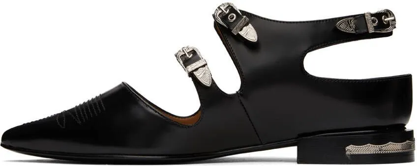 Toga Pulla SSENSE Exclusive Black Oxfords