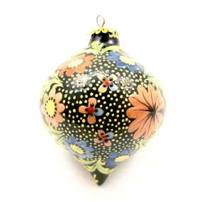 Tole painting Tear Drop Ceramic Ornament