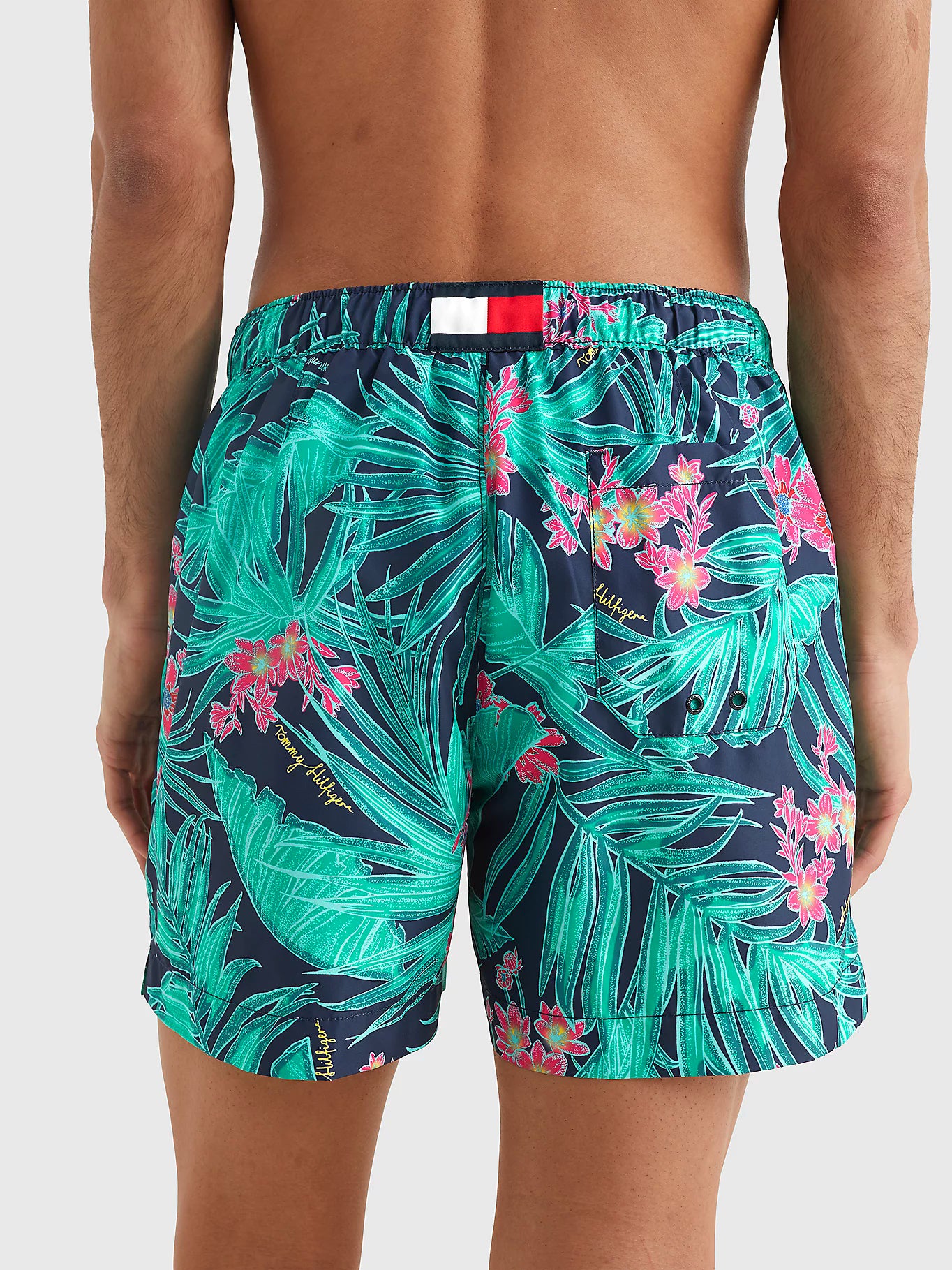 Tommy Hilfiger Mens 'Essential' Floral Print Swim Shorts