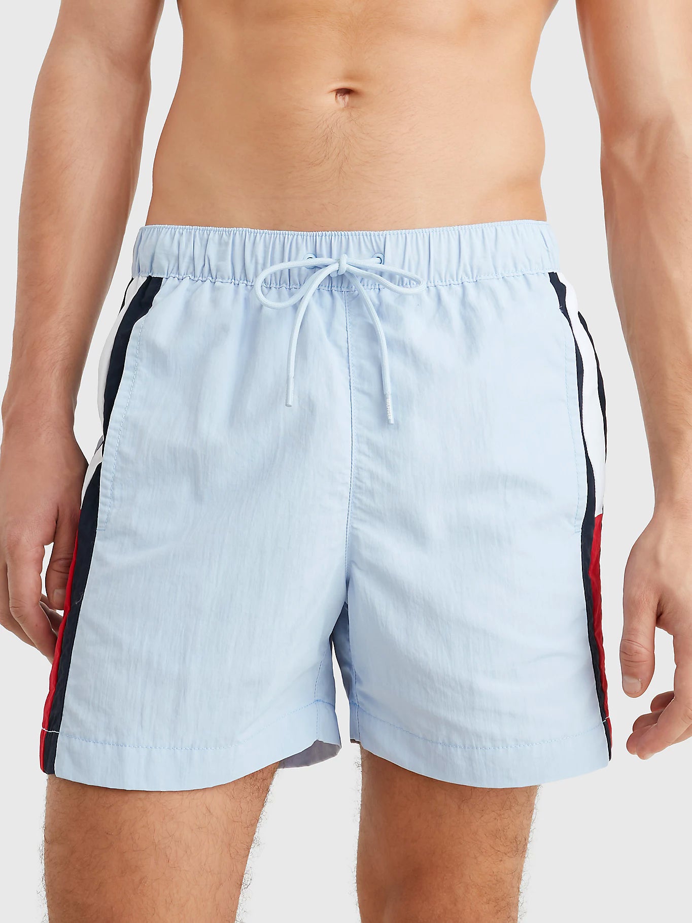 Tommy Hilfiger Mens Flag Mid Length Swim Shorts