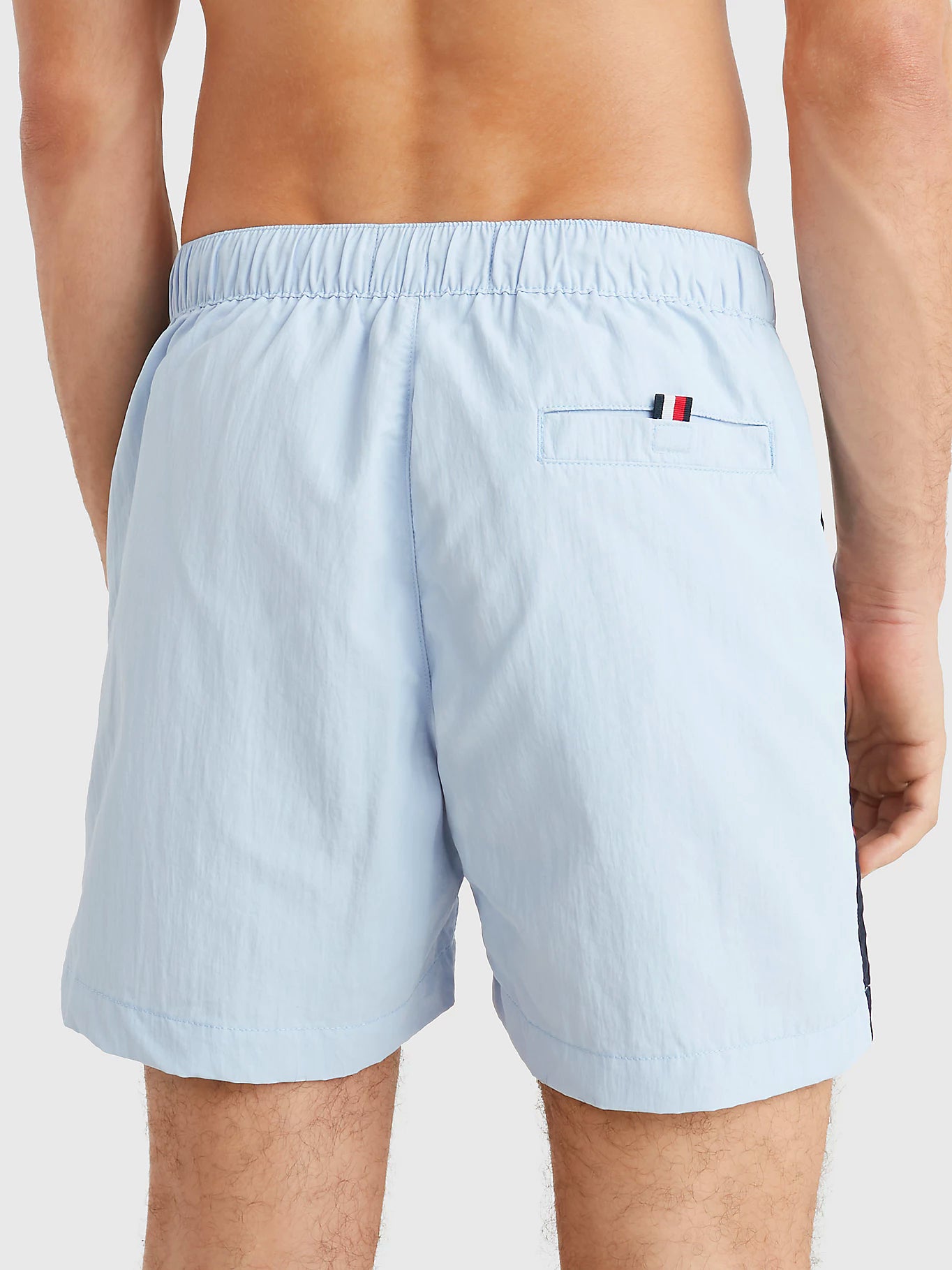 Tommy Hilfiger Mens Flag Mid Length Swim Shorts