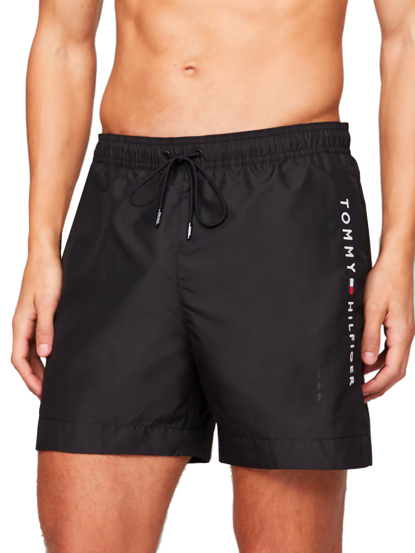 Tommy Hilfiger Mens Original Logo Mid Legth Swim Shorts