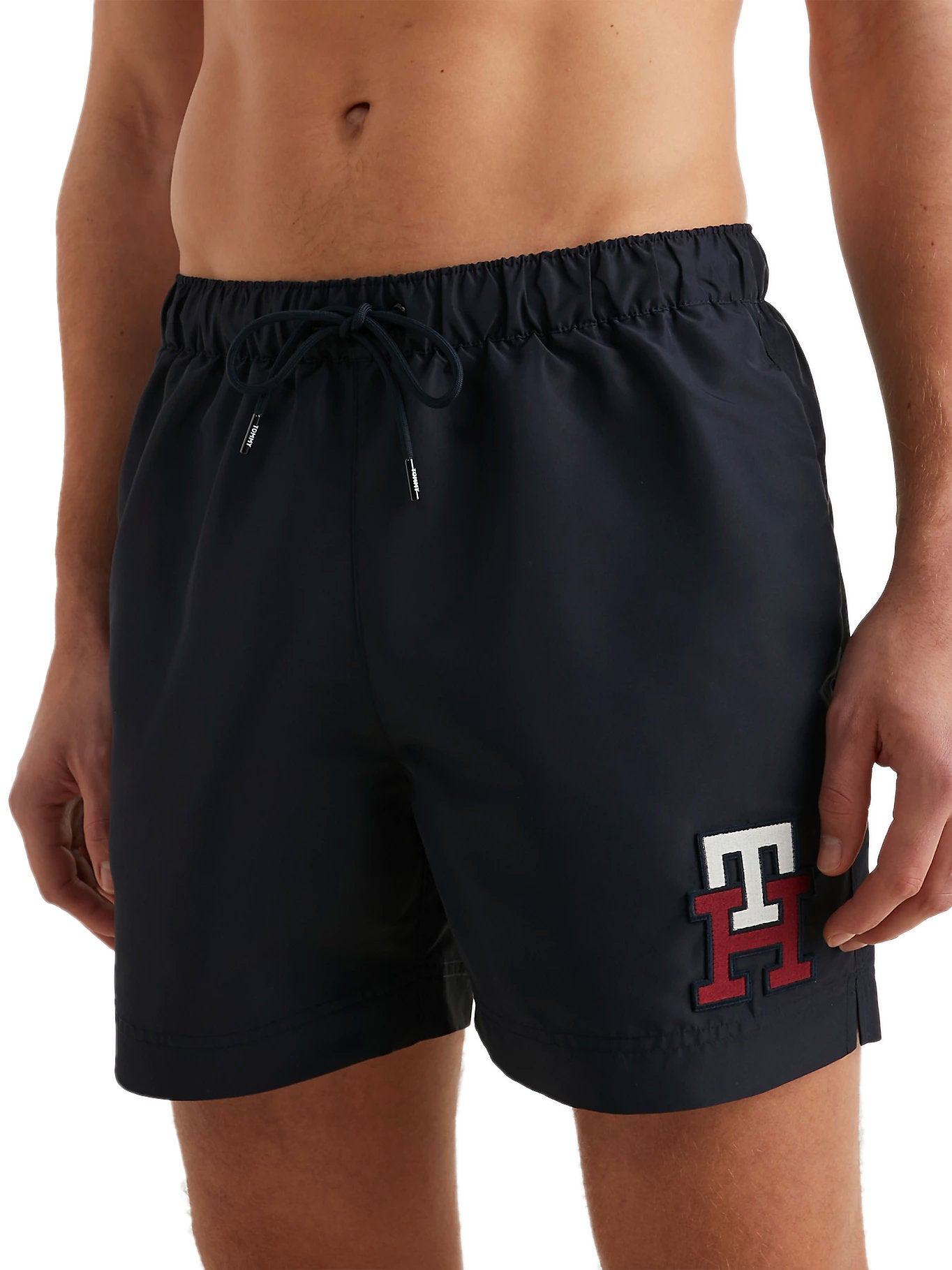 Tommy Hilfiger 'Monogram' Mid Length Swim Shorts