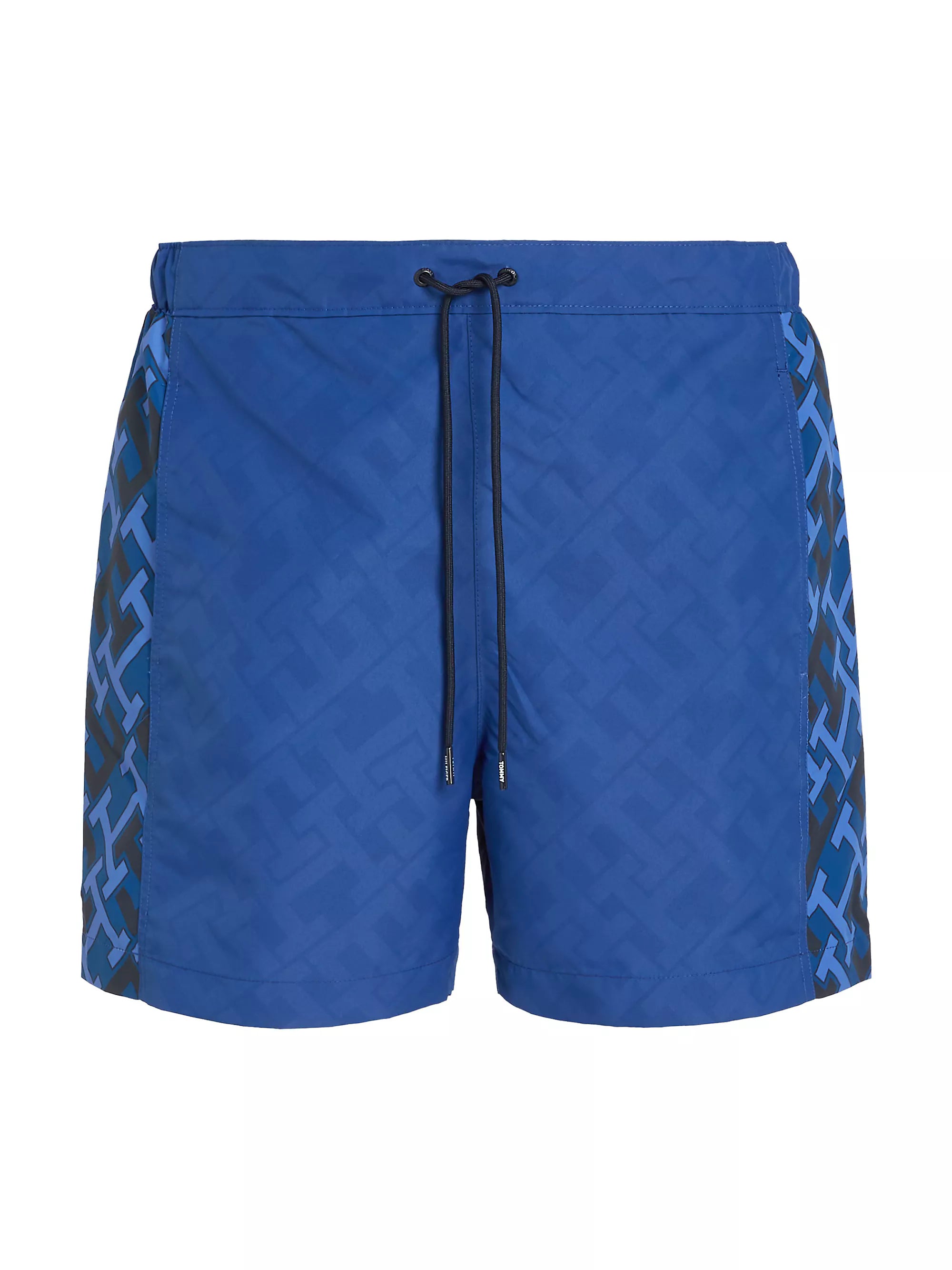 Tommy Hilfiger TH Monogram Print Mid Length Swim Short