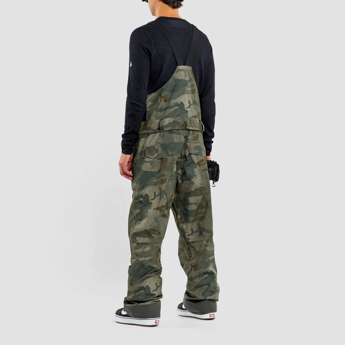 Volcom Rain Gore-Tex Bib Snow Pants Cloudwash Camo