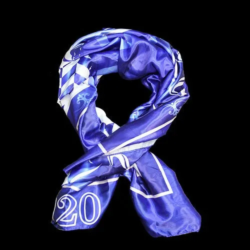 Zeta Polyester Satin Scarf